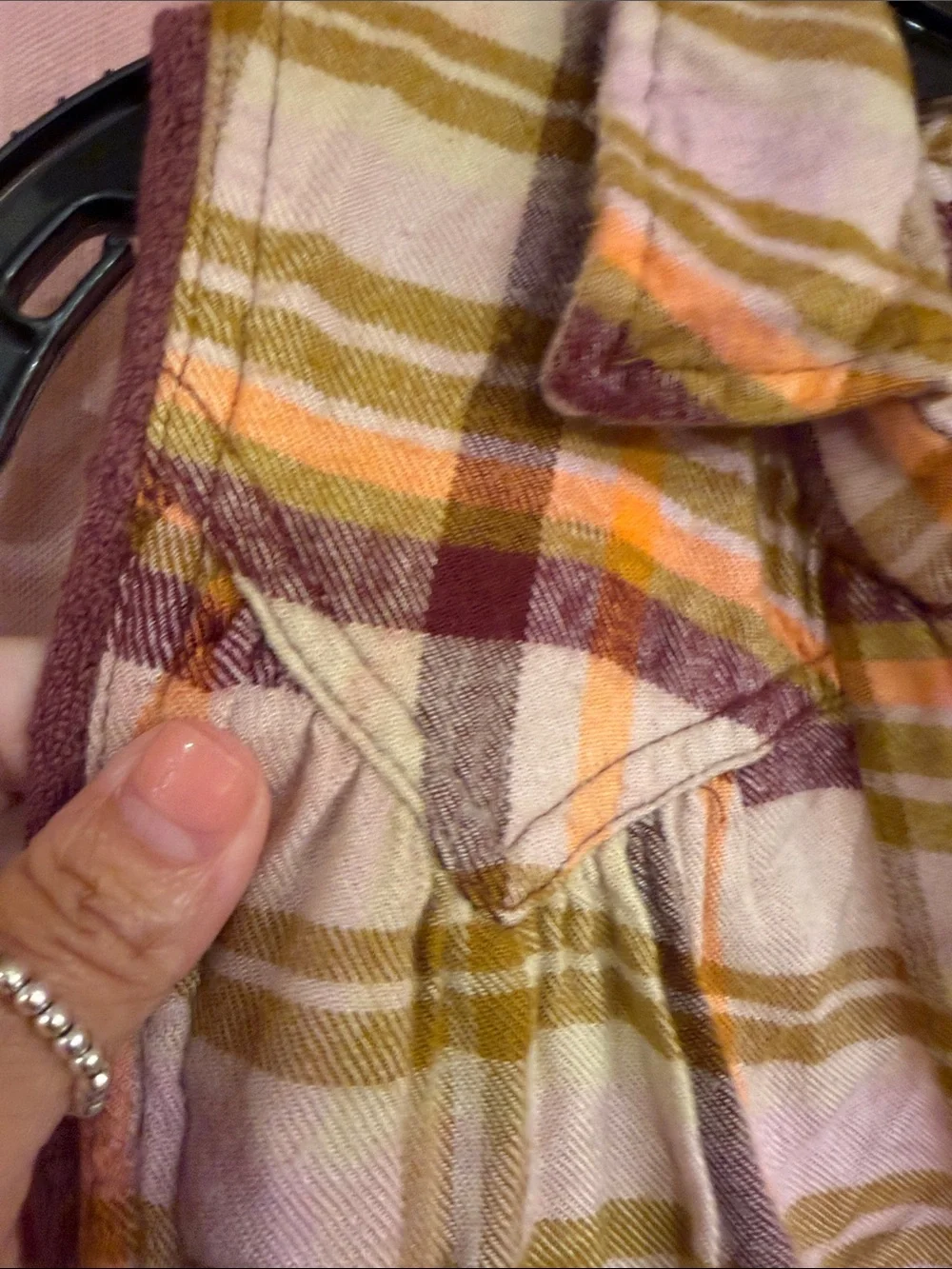 Free People Wrapped In Flannel Plaid Jumpsuit